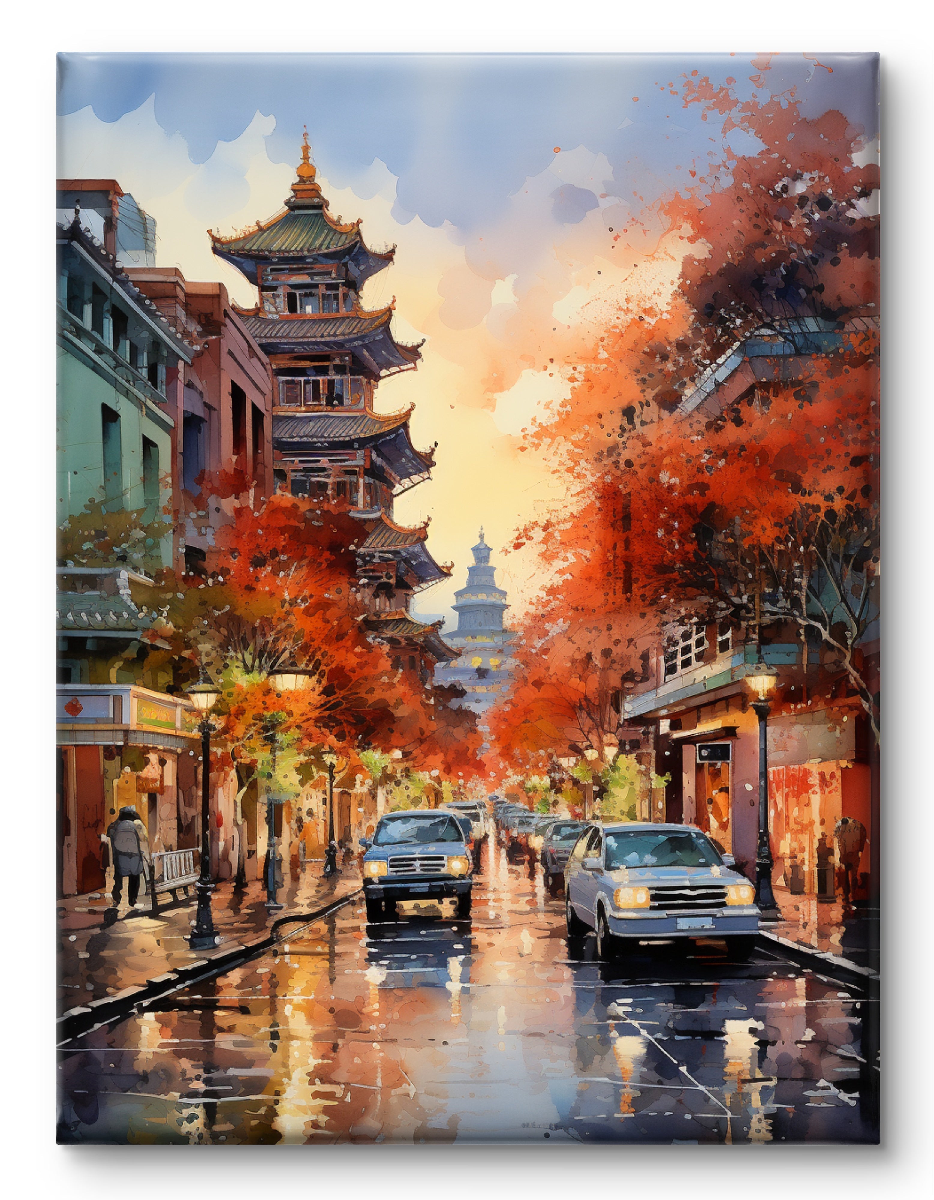Chinatown Evenings in SF by Californian Kaleidoscope