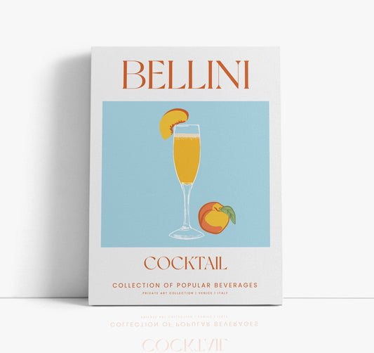 Bellini Cocktail Wall Art Print