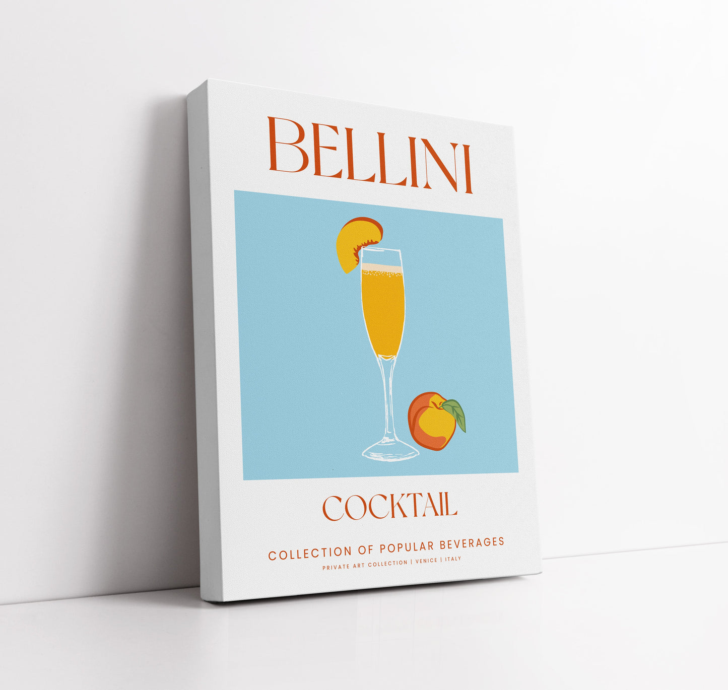 Bellini Cocktail Wall Art Print