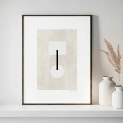 Modern Wall Art Set of 3 Black and White Wall Art Frames