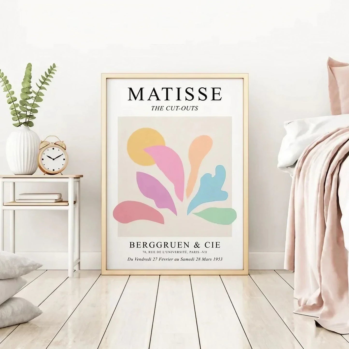 Colourful Floral Wall Frame