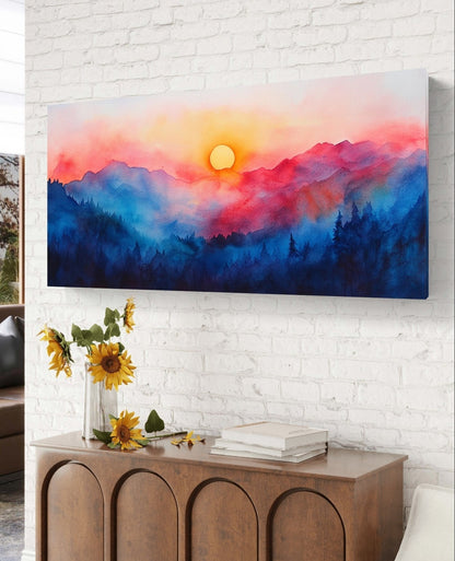 Sunrise In The Himalayas by Pompidou Moderne