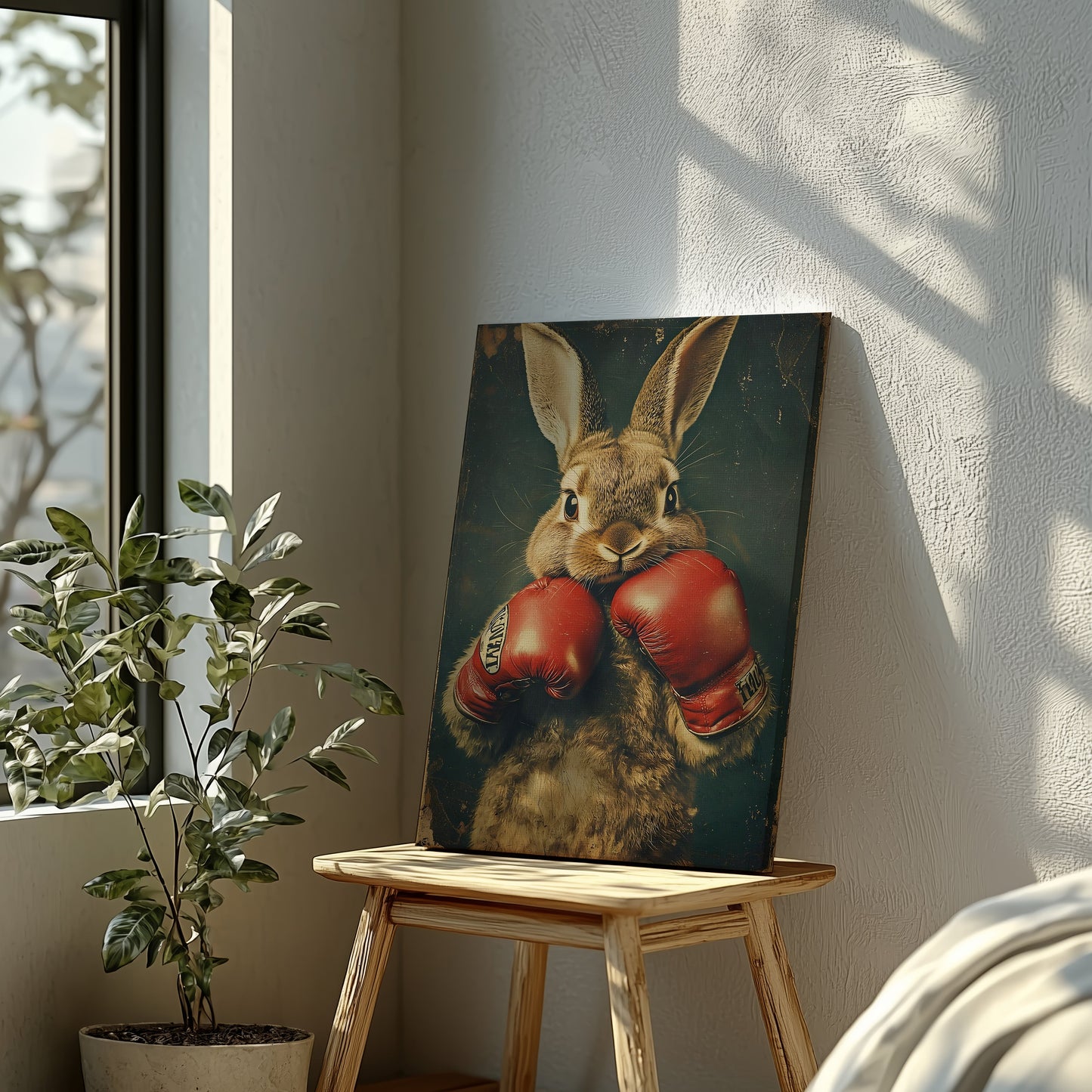 THE BOXING RABBIT