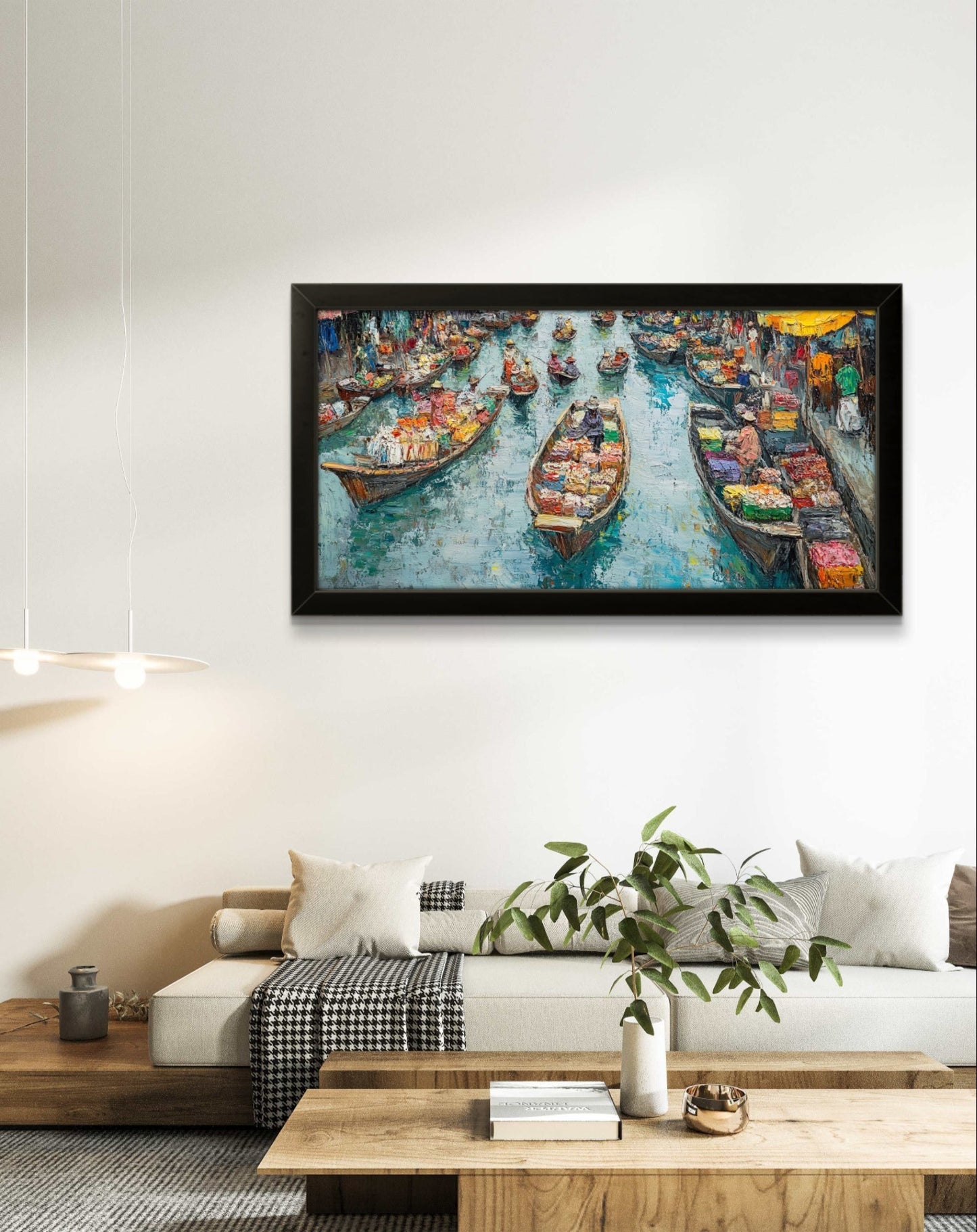 Floating Markets of Thailand by Pompidou Moderne