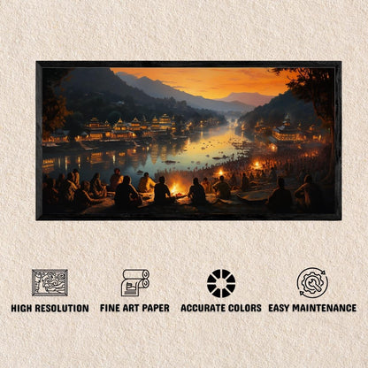 Evening Prayers Rishikesh By Panoramic India