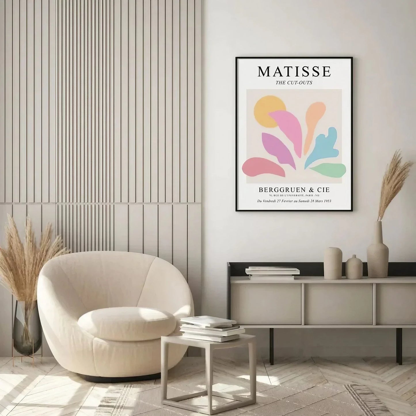 Colourful Floral Wall Frame