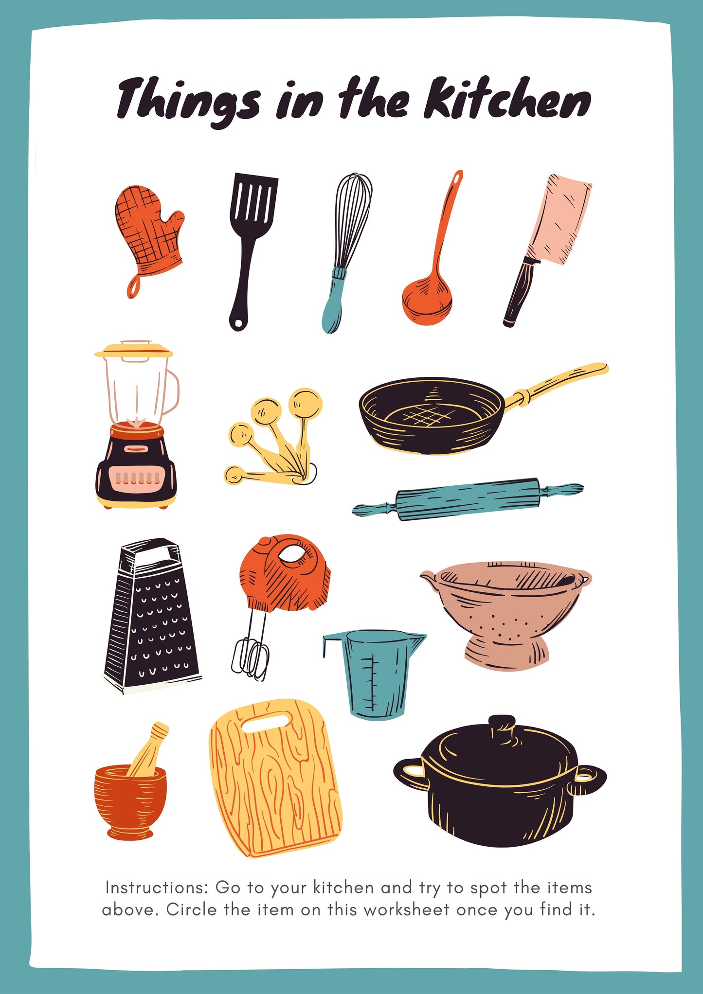 Things in the Kitchen