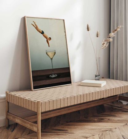 CHAMPAGNE DIVE , BAR & CAFE ART