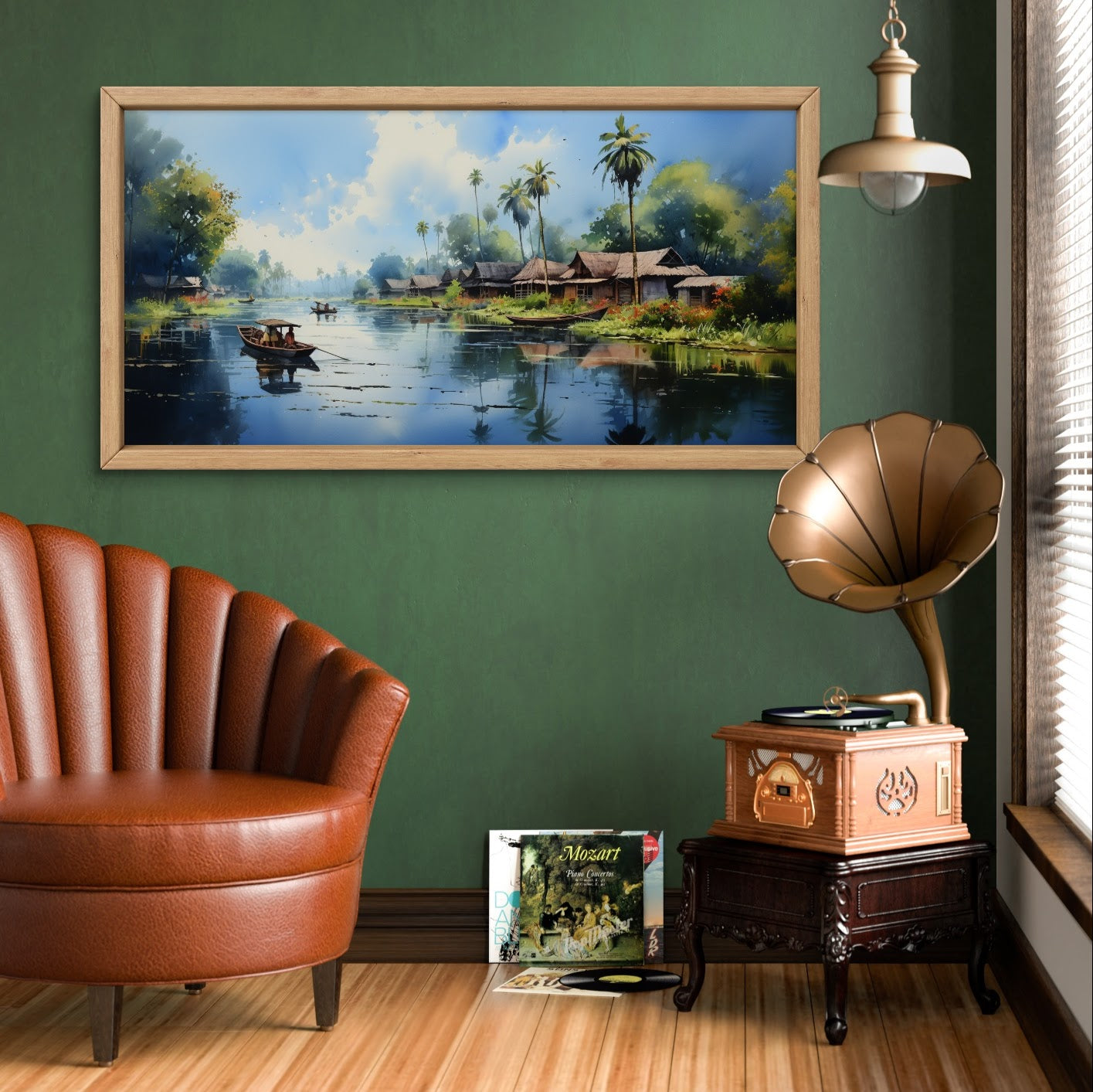 Life in Backwaters By Panoramic India