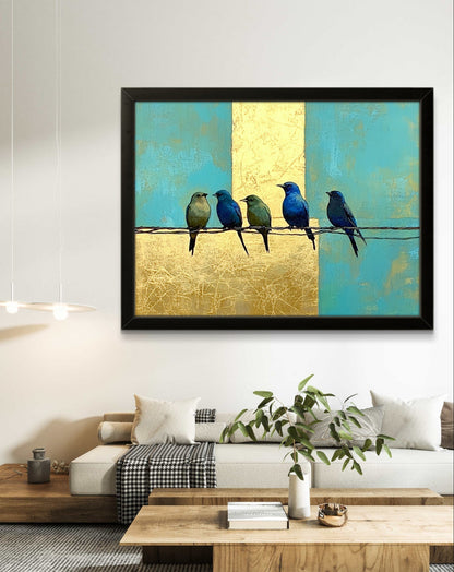 The Blue Bird Party by Pompidou Moderne