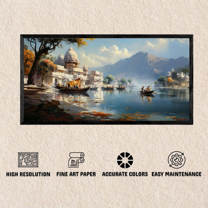 Temple In Aravalis By Panoramic India