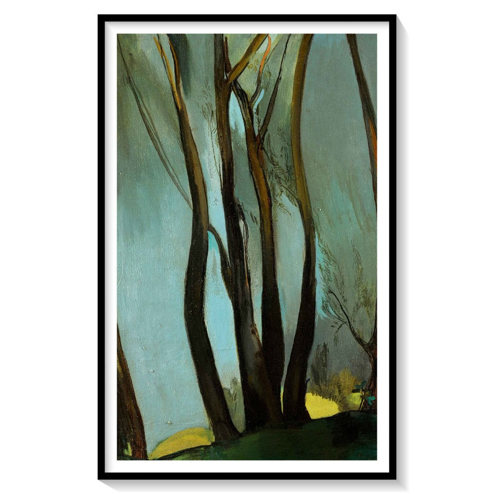 Painting Trees, Amrita Sher Gil Paintings