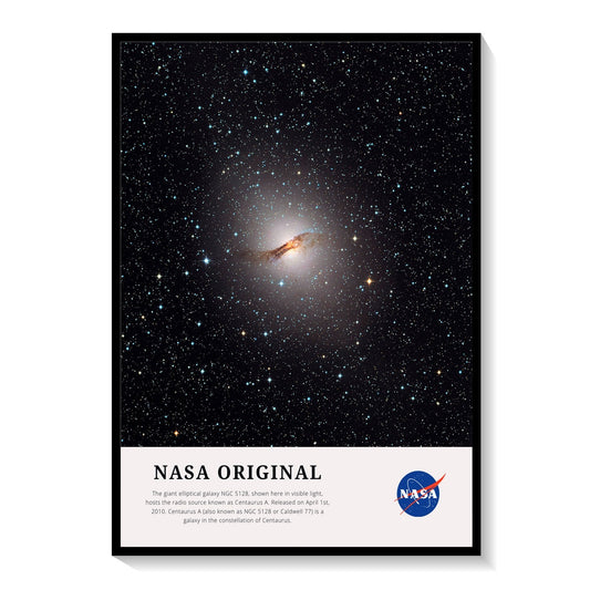 Elliptical Galaxy, NASA Art Posters