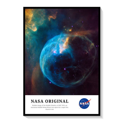 Enormous Bubble Nebula, NASA Art Posters