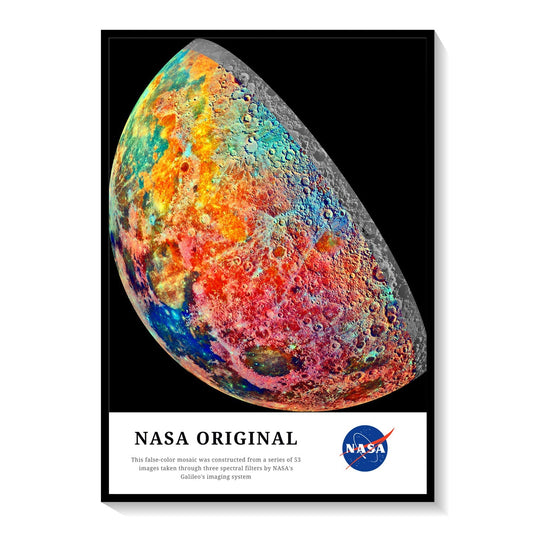False-Color Mosaic, NASA Art Posters