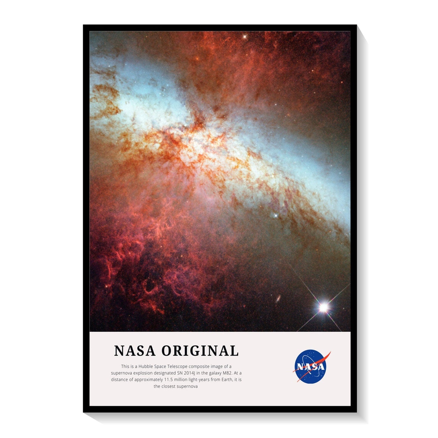 Hubble Space, NASA Art Posters