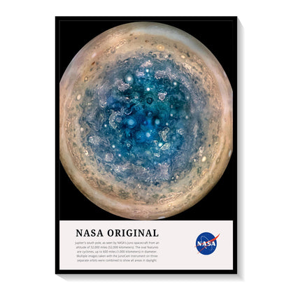 Jupiter's Pole, NASA Art Posters