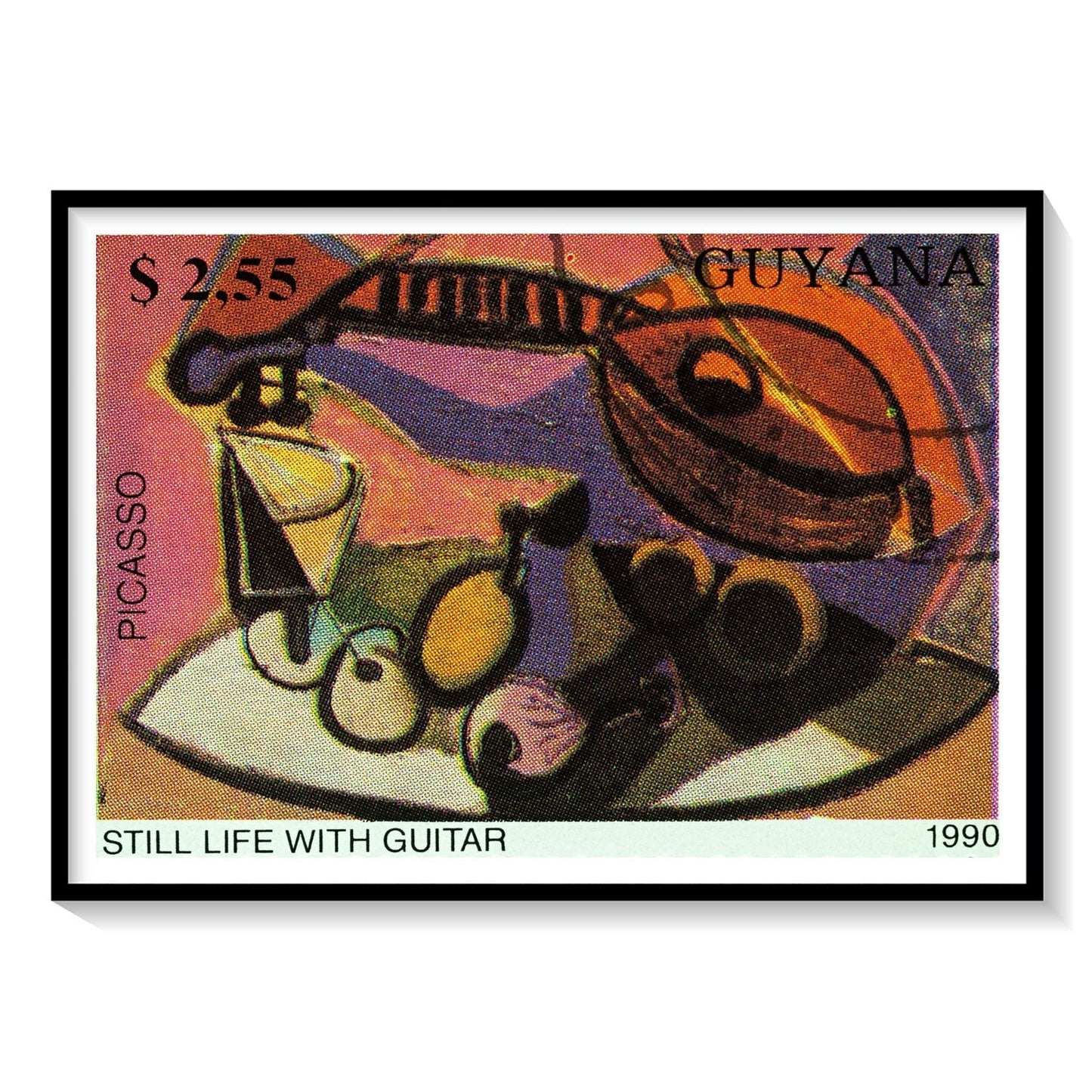 Still Life with Guitar, Picasso Painting