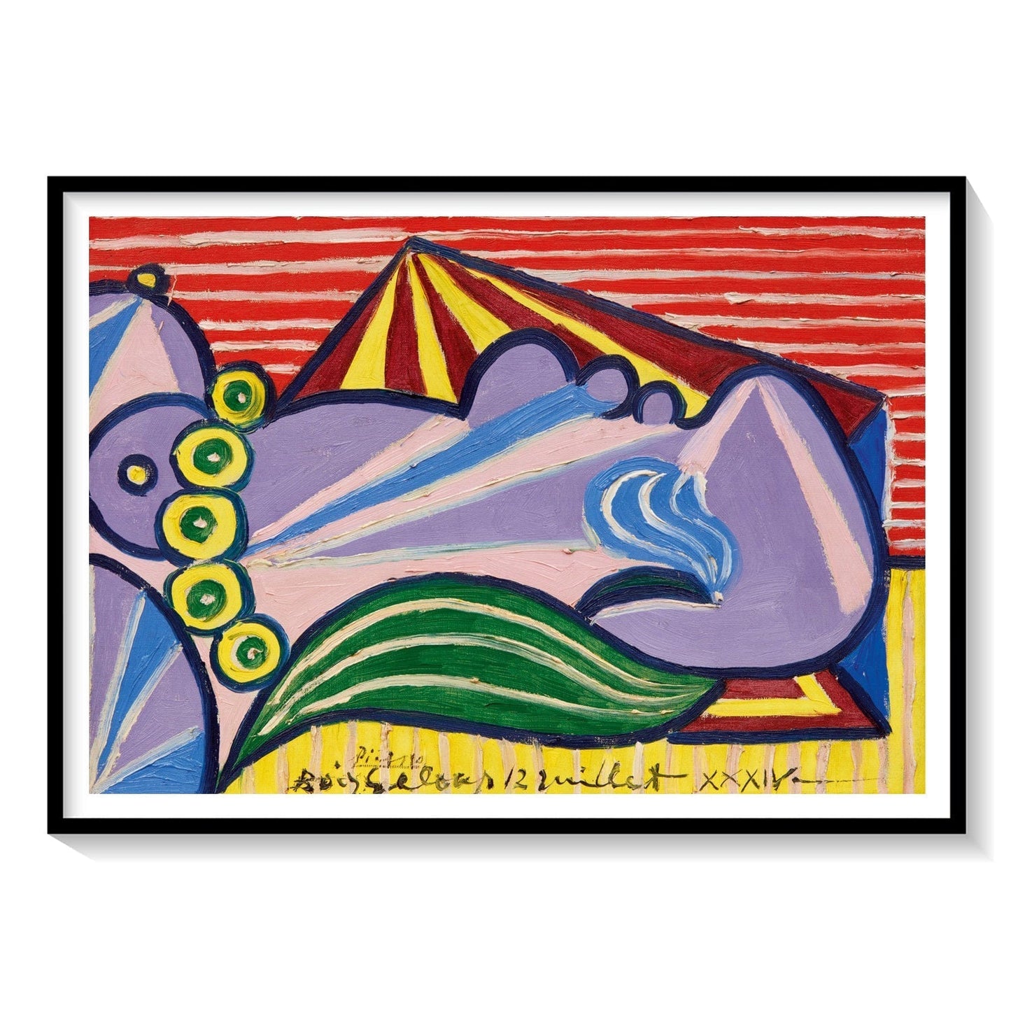 TETE DE FEMME ENDORMIE, Picasso Painting