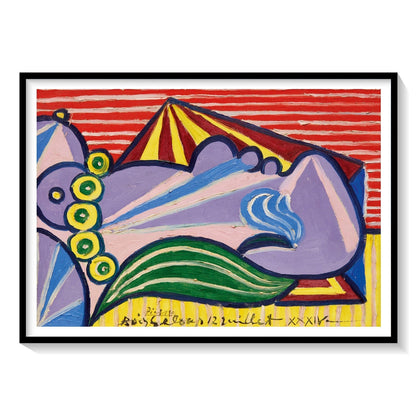 TETE DE FEMME ENDORMIE, Picasso Painting