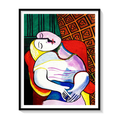 The Dream, Pablo Picasso Painting