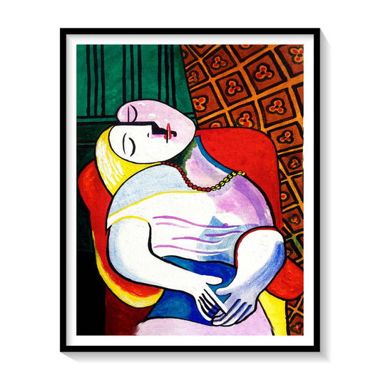 The Dream, Pablo Picasso Painting