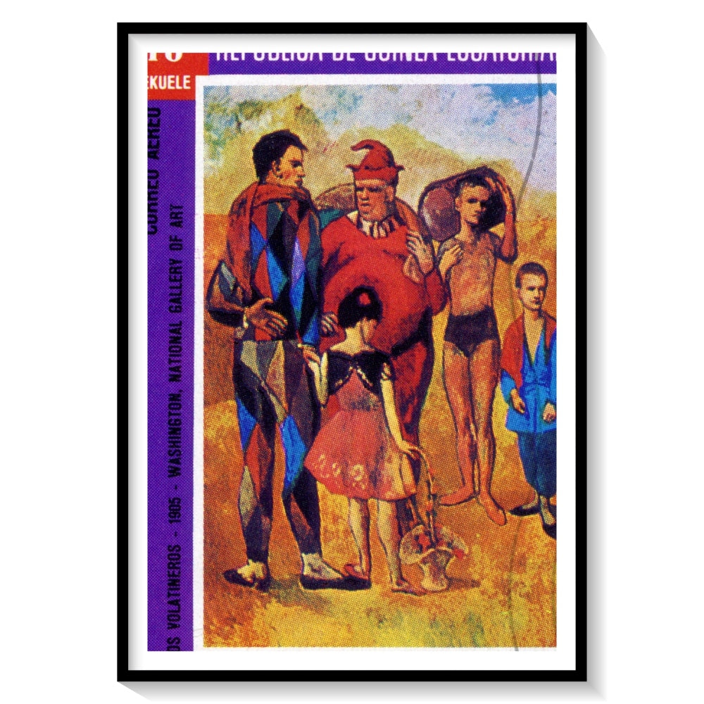 The Family of Saltimbanques, Pablo Picasso Painting