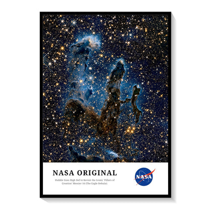 Pillars of Creation The Eagle Nebula, NASA Art Posters