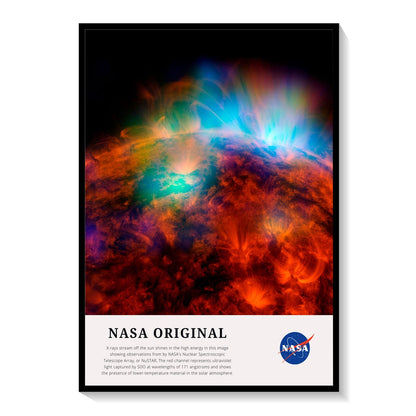 Sun Rays Zoomed, NASA Art Posters