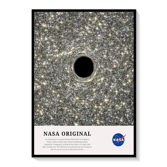 Supermassive Black Hole, NASA Art Posters