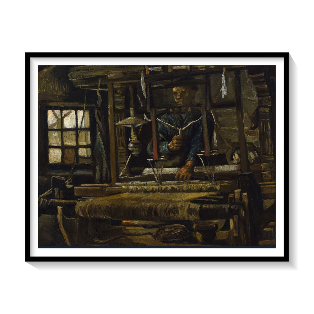 A Weavers Cottage, Van Gogh Painting