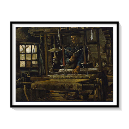 A Weavers Cottage, Van Gogh Painting