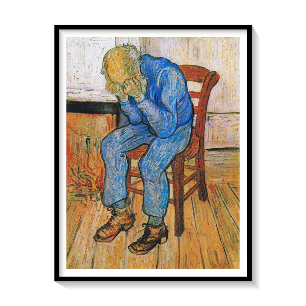 At Eternitys Gate, Vincent Van Gogh Painting