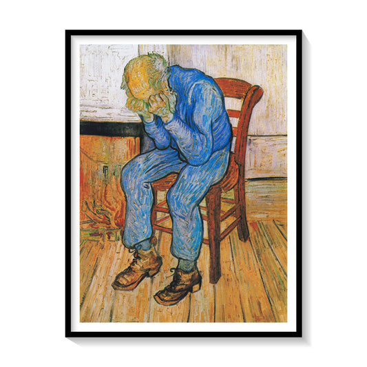 At Eternitys Gate, Vincent Van Gogh Painting