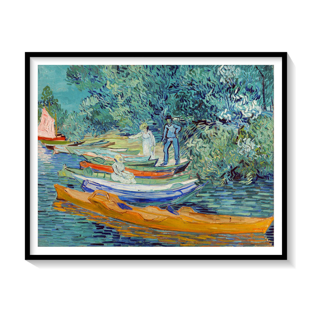 Bank of the Oise at Auvers, Van Gogh Painting