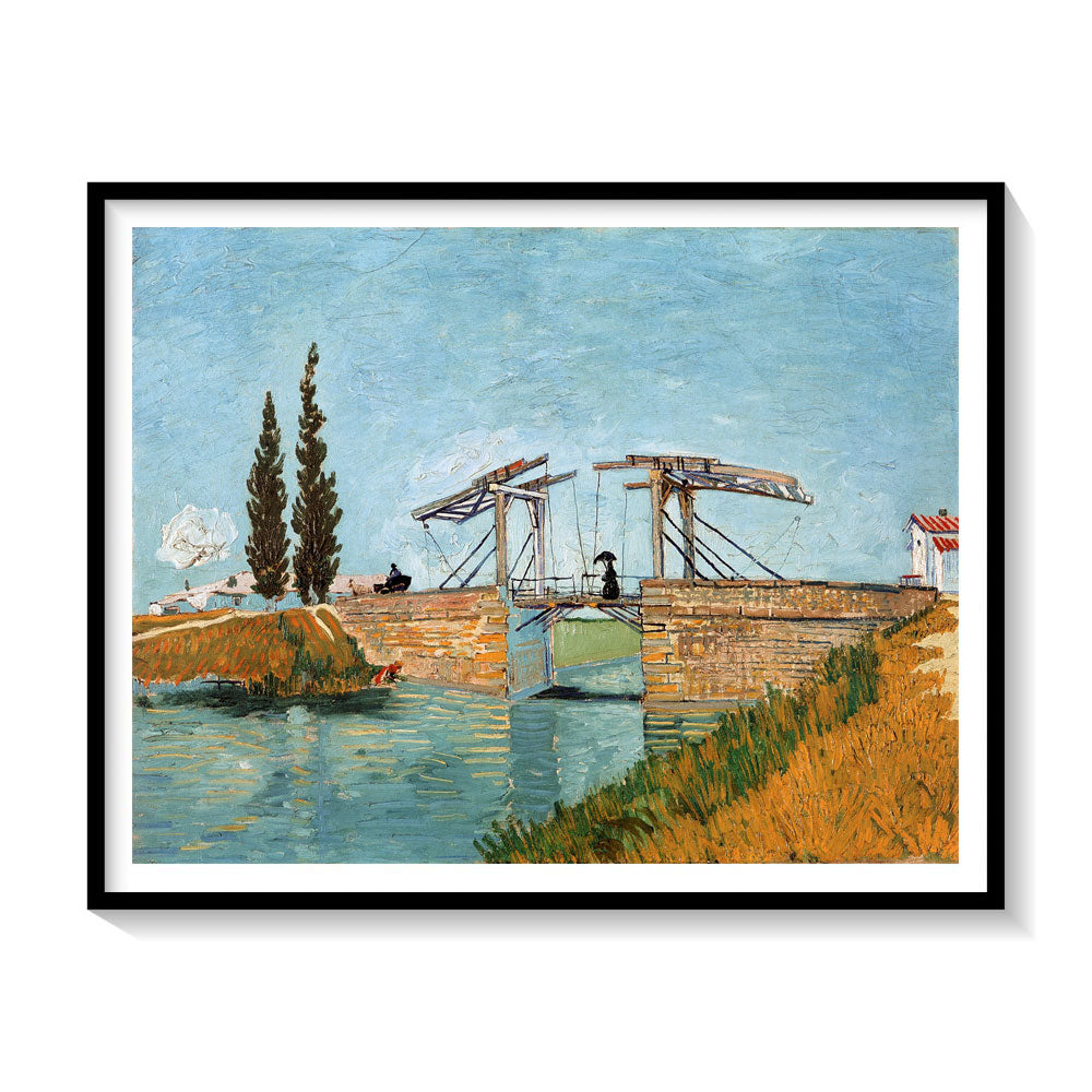 Langlois Bridge at Arles, Van Gogh Painting