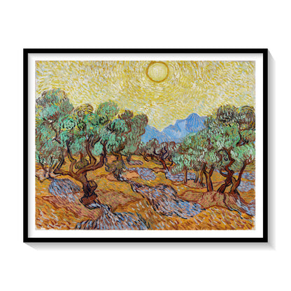 Olive Trees, Van Gogh Painting