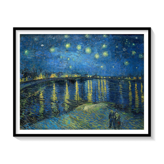 Starry Night Over the Rhone, Van Gogh Painting