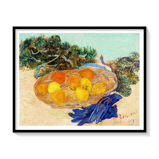 Still Life of Oranges and Lemons, Van Gogh Painting