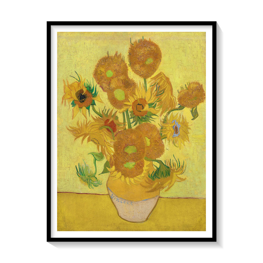 Sunflowers, Vincent Van Gogh Painting