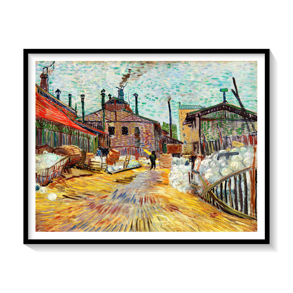 The Factory, Van Gogh Painting