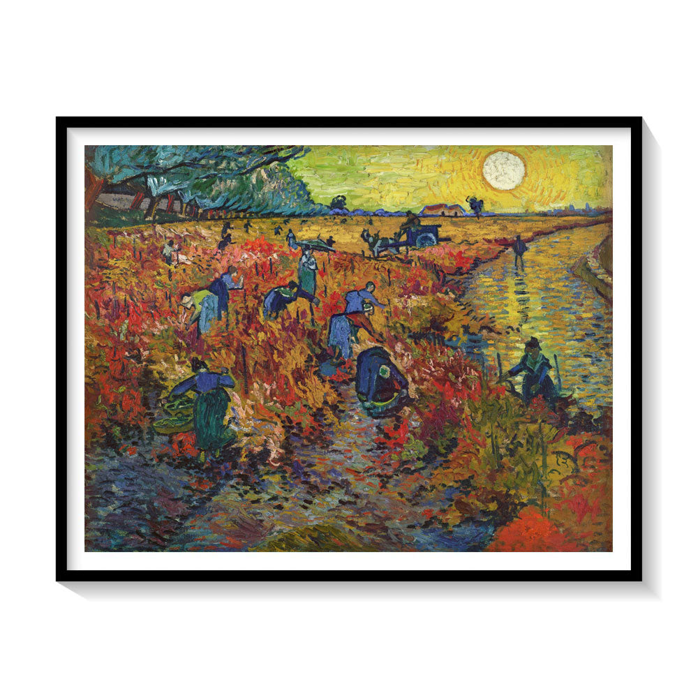 The Red Vineyard, Van Gogh Painting