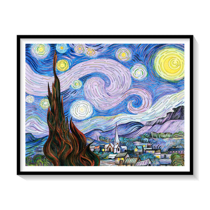 The Starry Night Remix, Van Gogh Painting