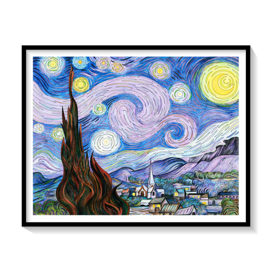 The Starry Night Remix, Van Gogh Painting