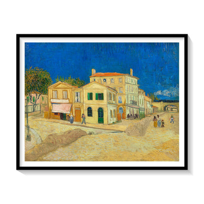 The yellow house, Van Gogh Painting