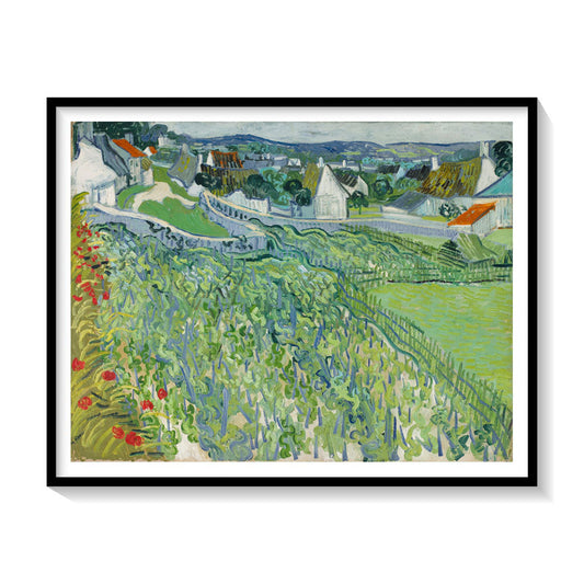 Vineyards, Van Gogh Painting