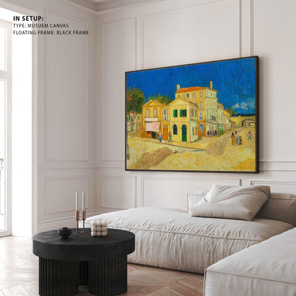 The yellow house by Vincent van Gogh, Big Canvas Paintings