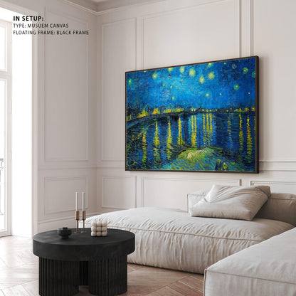 Vincent van Goghs Starry Night Over the Rhone, Big Canvas Paintings