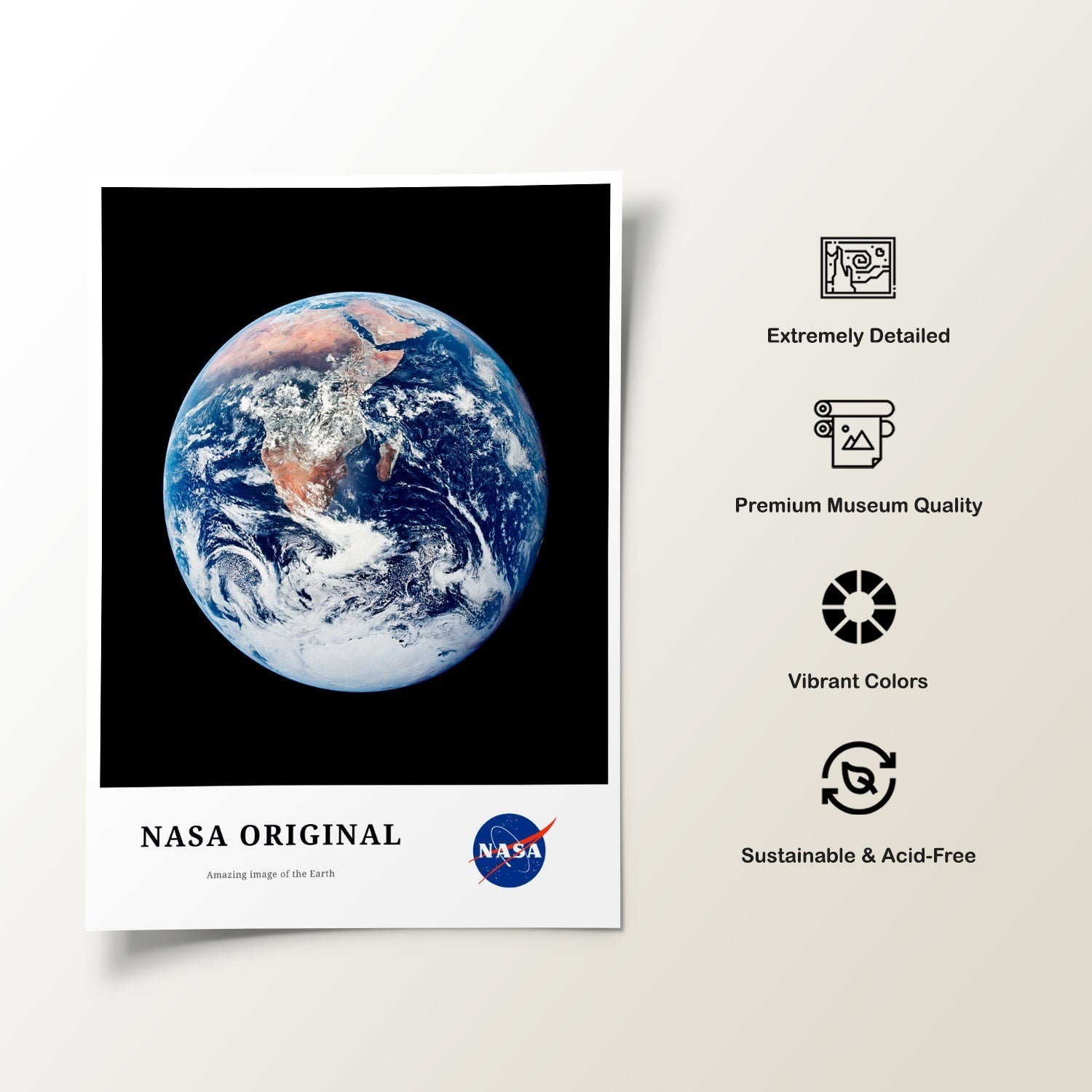 Amazing Earth Capture from Space, NASA Art Posters