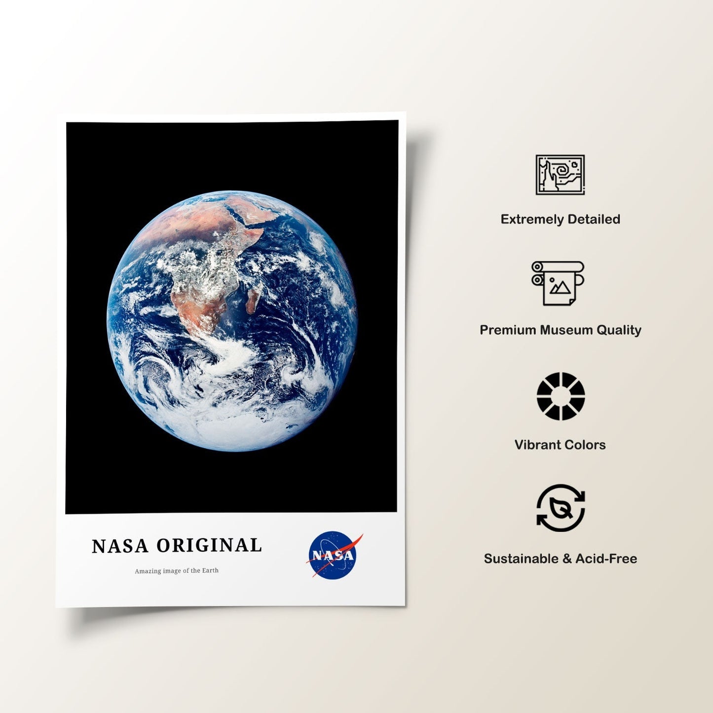 Amazing Earth Capture from Space, NASA Art Posters